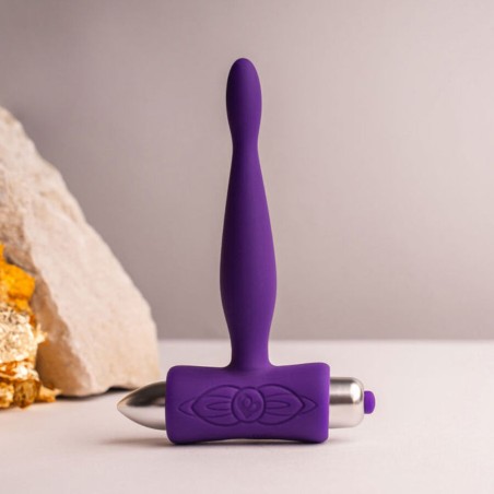 ROCKS-OFF - PETITE SENSATIONS TEAZER ANAL PLUG VIBRATOR LILA