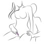 ROCKS-OFF - RO-90 PARLOUR PRINCE VIBRIERENDES BULLET LILA