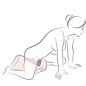 ROCKS-OFF - VIBRATORE VIOLA RUBY GLOW DA SEDERE ROCKS-OFF - VIBRATORE VIOLA RUBY GLOW DA SEDERE