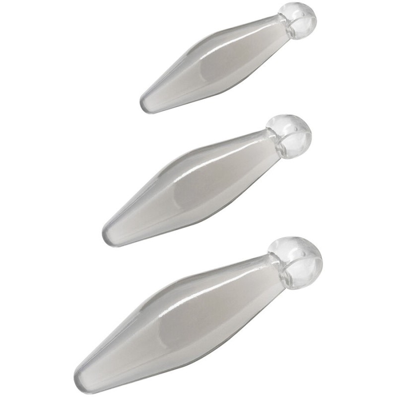 TOYJOY - JEU ANAL FINGER RIMMER 3 PIÈCES TRANSPARENT TOYJOY - JEU ANAL FINGER RIMMER 3 PIÈCES TRANSPARENT