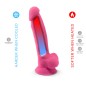 SILEXD REALISTIC PENIS MODEL 7 PINK GLOW IN THE DARK SILEXD REALISTIC PENIS MODEL 7 PINK GLOW IN THE DARK