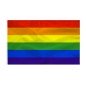 FIERTÉ - DRAPEAU ARC-EN-CIEL 90 X 150 CM FIERTÉ - DRAPEAU ARC-EN-CIEL 90 X 150 CM