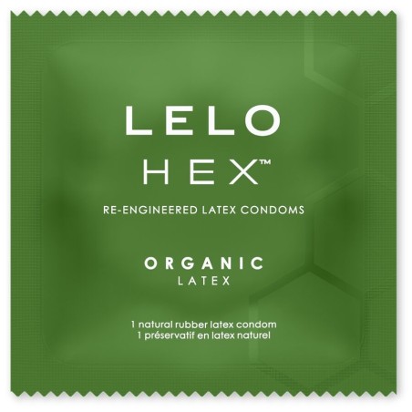 LELO - PRESERVATIVI ORGANICI HEX CONFEZIONE DA 3 UNITÀ