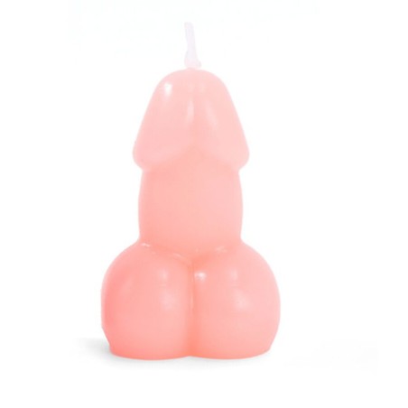 DIABLO PICANTE - BOUGIE EN FORME DE PÉNIS DE COULEUR ROSE