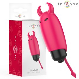 INTENSE - PROIETTILE VIBRANTE SCARLATTO RED DEMON 9,3 X 2,4 CM