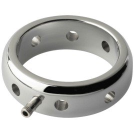 ELECTRASTIM - ANELLO ELETTROMAGNETICO PER PENE IN METALLO PRESTIGE 50 MM