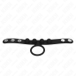 KINK - LEATHER PENIS RING 3.5 CM WITH PRESSURE CLOSURE 23 X 2 CM