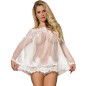 SUBBLIME - BABYDOLL BLANC MANCHES ÉVASÉES S / M SUBBLIME - BABYDOLL BLANC MANCHES ÉVASÉES S / M