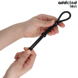 ADDICTED TOYS - CORDA IN SILICONE PER IL PENE A DOPPIO ANELLO