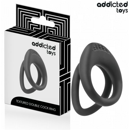 ADDICTED TOYS - ANNEAU PÉNIS À DOUBLE TEXTURE