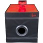 SECRET DOME - KINK CLUB LA NICHE CABIN BLACK RED