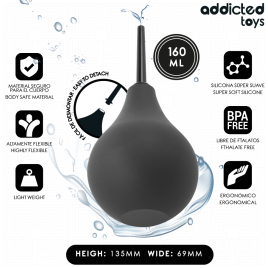 ADDICTED TOYS - DETERGENTE ANALE DA VIAGGIO TAGLIA M 160 ML