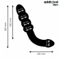 ADDICTED TOYS - MASSAGGIATORE DOPPIO 16,5 CM ADDICTED TOYS - MASSAGGIATORE DOPPIO 16,5 CM