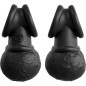 KING COCK - LES BIJOUX DE LA COURONNE BOULES PÉTILLANTES EN SILICONE KING COCK - LES BIJOUX DE LA COURONNE BOULES PÉTILLANTES EN SILICONE