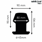 ADDICTED TOYS - PLUG ANAL CREUX EXTRÊME TAILLE L 10,4 CM ADDICTED TOYS - PLUG ANAL CREUX EXTRÊME TAILLE L 10,4 CM