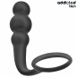 ADDICTED TOYS - ANAL PLUG WITH RING SILICONE MODEL 1