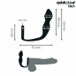 ADDICTED TOYS - ANALPLUG MIT RING MODELL 2 ADDICTED TOYS - ANALPLUG MIT RING MODELL 2