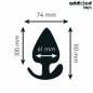 ADDICTED TOYS - ANAL PLUG SILICONE SIZE XXL 11 CM ADDICTED TOYS - ANAL PLUG SILICONE SIZE XXL 11 CM