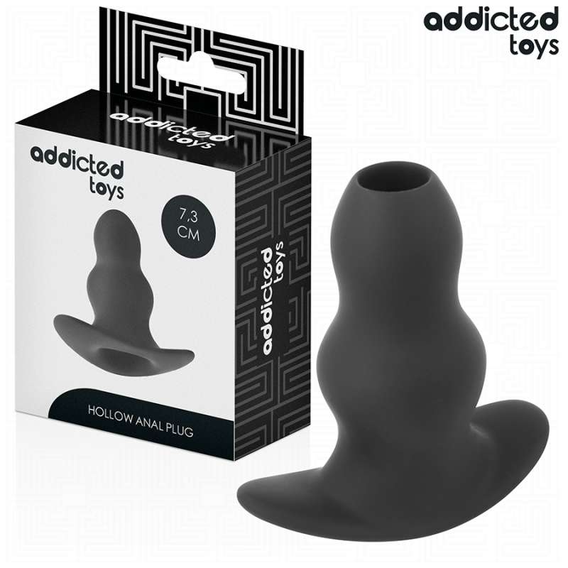 ADDICTED TOYS - PLUG ANAL CREUX TAILLE S 7,3 CM ADDICTED TOYS - PLUG ANAL CREUX TAILLE S 7,3 CM