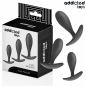 ADDICTED TOYS - 3ER-SET ANALPLUG MODELL 2 ADDICTED TOYS - 3ER-SET ANALPLUG MODELL 2