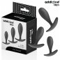 ADDICTED TOYS - LOT DE 3 PLUG ANAL MODÈLE 2 ADDICTED TOYS - LOT DE 3 PLUG ANAL MODÈLE 2