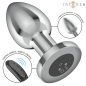 INTENSE - ANAL PLUG 10 VIBRATIONS METAL WITH REMOTE CONTROL L INTENSE - ANAL PLUG 10 VIBRATIONS METAL WITH REMOTE CONTROL L