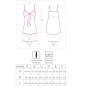 LIVCO CORSETTI FASHION - BABYDOLL HYEONA 1710 + THONG ROSE S