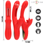 INTENSE - JESSICA VIBRATEUR MULTIFONCTION STIMULATION CLITORIS 24,8 CM ROUGE INTENSE - JESSICA VIBRATEUR MULTIFONCTION STIMULATION CLITORIS 24,8 CM ROUGE
