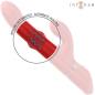 INTENSE - LELE VIBRATEUR MULTIFONCTION ROTATIF OSCILLANT STIMULANT ROUGE