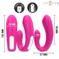 INTENSE - JANET DOUBLE STIMULATEUR ET VIBRATEUR EN U AVEC TÉLÉCOMMANDE ROSE INTENSE - JANET DOUBLE STIMULATEUR ET VIBRATEUR EN U AVEC TÉLÉCOMMANDE ROSE