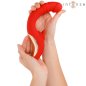 INTENSE - VIBRATEUR ET STIMULATEUR PAULINA EN FORME DE U ROUGE INTENSE - VIBRATEUR ET STIMULATEUR PAULINA EN FORME DE U ROUGE
