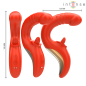 INTENSE - PAULINA VIBRATOR UND STIMULATOR IN U-FORM ROT INTENSE - PAULINA VIBRATOR UND STIMULATOR IN U-FORM ROT