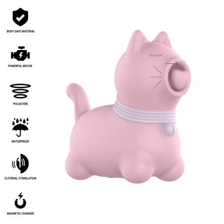 INTENSE - STIMOLATORE CLITORIDEO PER CUCCIOLI ROSA