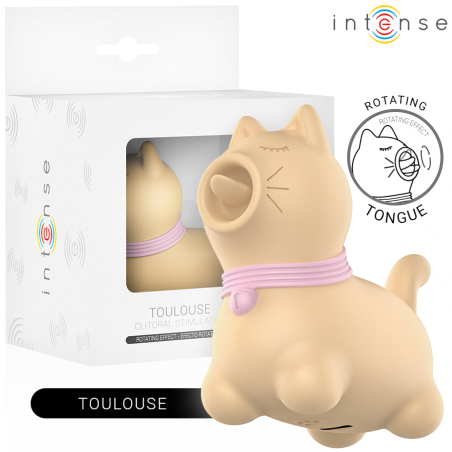 INTENSE - PUPPY CLITORIS STIMULATOR YELLOW