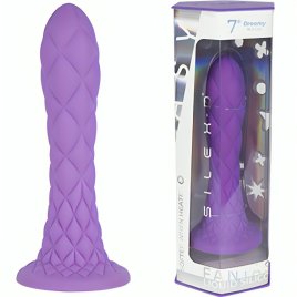 SILEXD - DREAMY DILDO FANTASY SILICONE LIQUIDE THERMOREACTIF FUCHSIA 18,5 CM