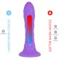 SILEXD - DREAMY DILDO FANTASY SILICONE LIQUIDE THERMOREACTIF FUCHSIA 18,5 CM