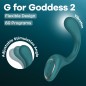 SATISFYER - G FOR GODDESS 2 VIBRATORE CONIGLIO VERDE BOTTIGLIA SATISFYER - G FOR GODDESS 2 VIBRATORE CONIGLIO VERDE BOTTIGLIA