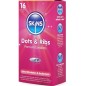 SKINS - DOTS RIBS PREMIUM CONDOMS CONFEZIONE DA 16