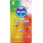 SKINS - PACK DE 8 PRÉSERVATIFS PREMIUM MULTI-SAVEURS SKINS - PACK DE 8 PRÉSERVATIFS PREMIUM MULTI-SAVEURS