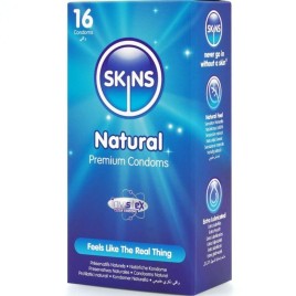 SKINS - PACK DE 16 PRÉSERVATIFS NATURELS PREMIUM