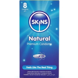 SKINS - PRESERVATIVI NATURALI PREMIUM CONFEZIONE DA 8