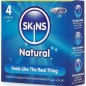 SKINS - PACK DE 4 PRÉSERVATIFS NATURELS PREMIUM SKINS - PACK DE 4 PRÉSERVATIFS NATURELS PREMIUM
