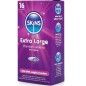SKINS - PACK DE 16 PRÉSERVATIFS EXTRA LARGES PREMIUM SKINS - PACK DE 16 PRÉSERVATIFS EXTRA LARGES PREMIUM