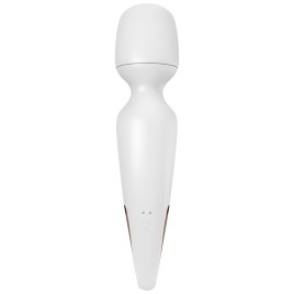 SATISFYER - BACCHETTA ERLAND MASSAGGIATORE VIBRANTE BIANCO