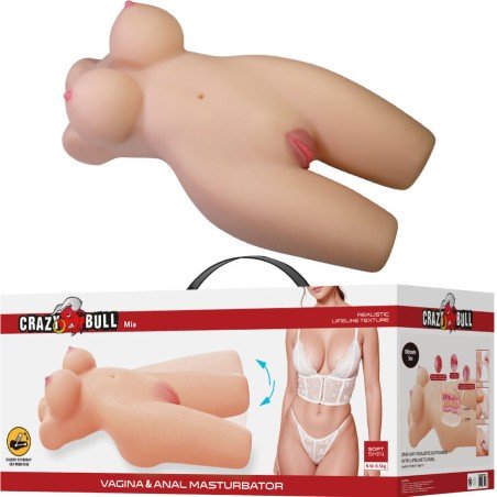 CRAZY BULL - MIA REALISTIC FEMALE TORSO VAGINA AND ANAL 8.5 KG