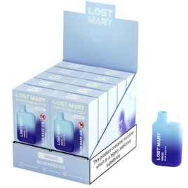 LOST MARY - BM600 NICOTINA VAPER 2% MONOUSO BLUE RAZZ ICE