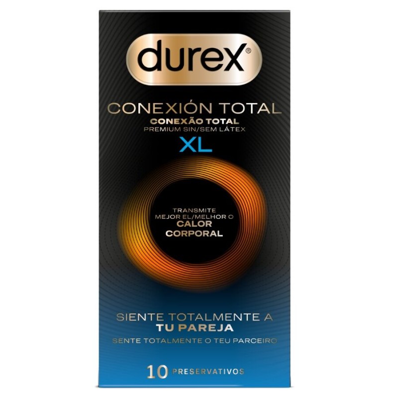 DUREX - TOTAL CONNECTION XL ULTRA FINE PLUS LATEX FREE 10 UNITS