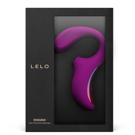LELO - ENIGMA MASSAGGIATORE A DOPPIA ASPIRAZIONE ROSA PROFONDA