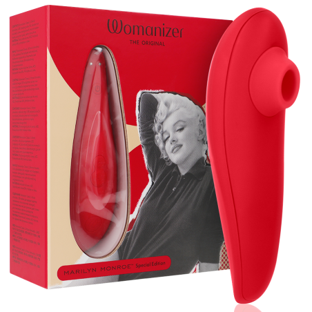 WOMANIZER - MARILYN MONROE CLASSIC 2 CLITORAL STIMULATOR VIVID RED