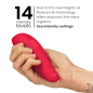 WOMANIZER - MARILYN MONROE CLASSIC 2 STIMULATEUR CLITORAL VIVID RED